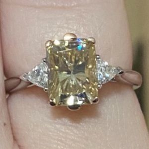 Moissanite Ring